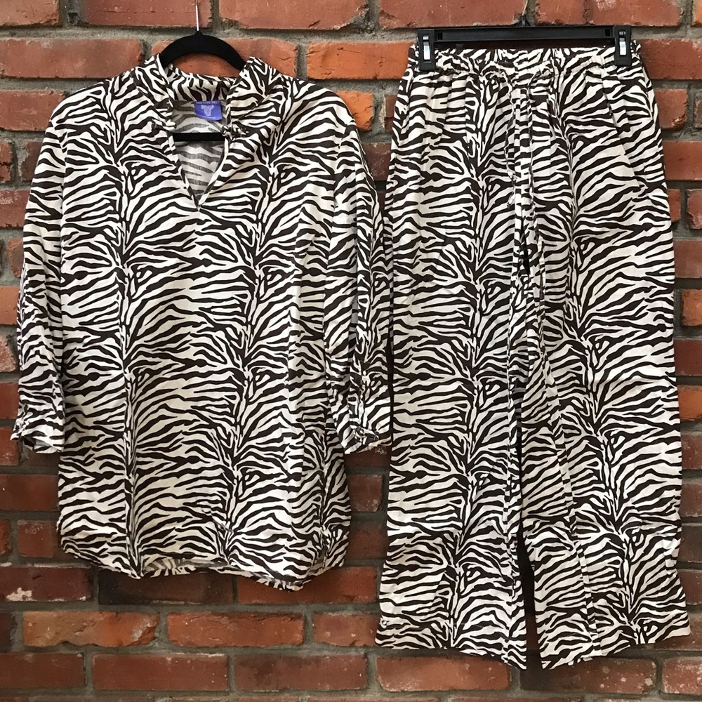 Pine Cone Hill patterned pajamas
